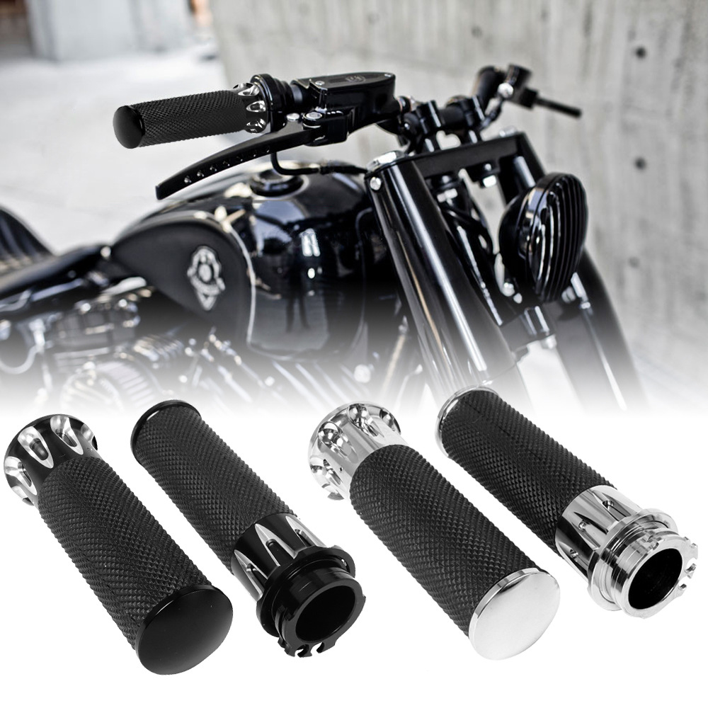 Motorcycle Parts - 25mm CNC Aluminum Hollow Handlebar Hand