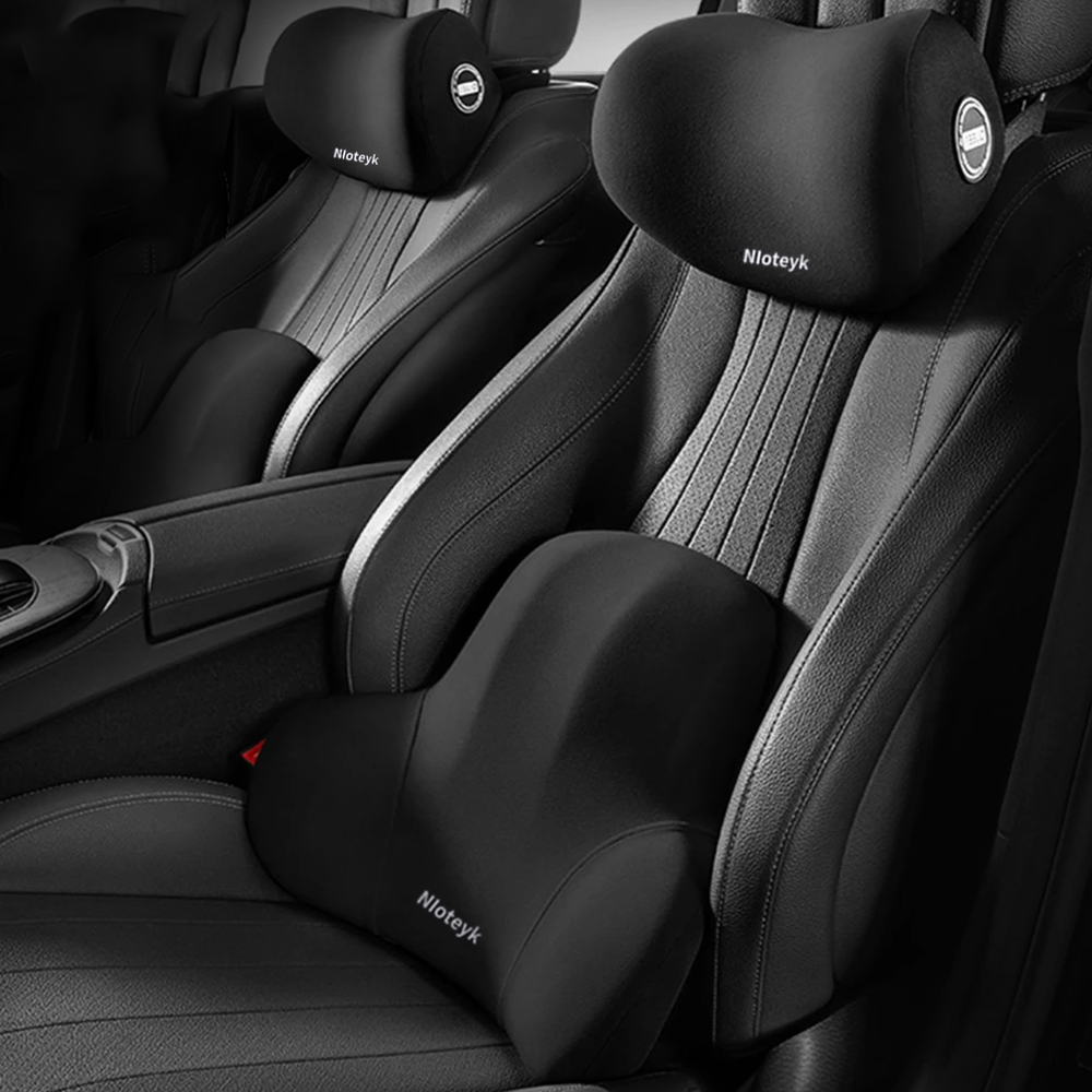 Memory Foam Car Neck Pillow Lumbar Support - Car Neck Cushion Memory Foam Protective