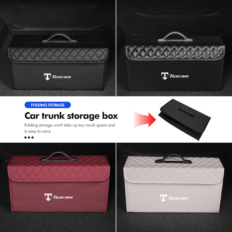 Car Trunk Organizer Foldable Storage Box - Car Trunk Foldable Organizer Bag Portable