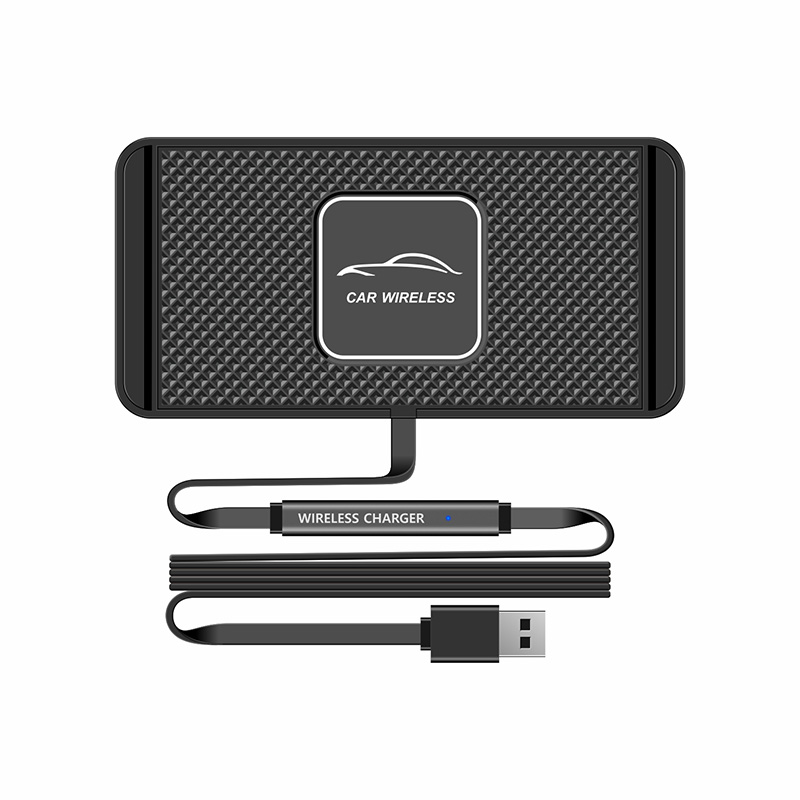 Wireless Car Charger Mount Fast Charging - Car Wireless Charger Mat Silicone Non-Slip