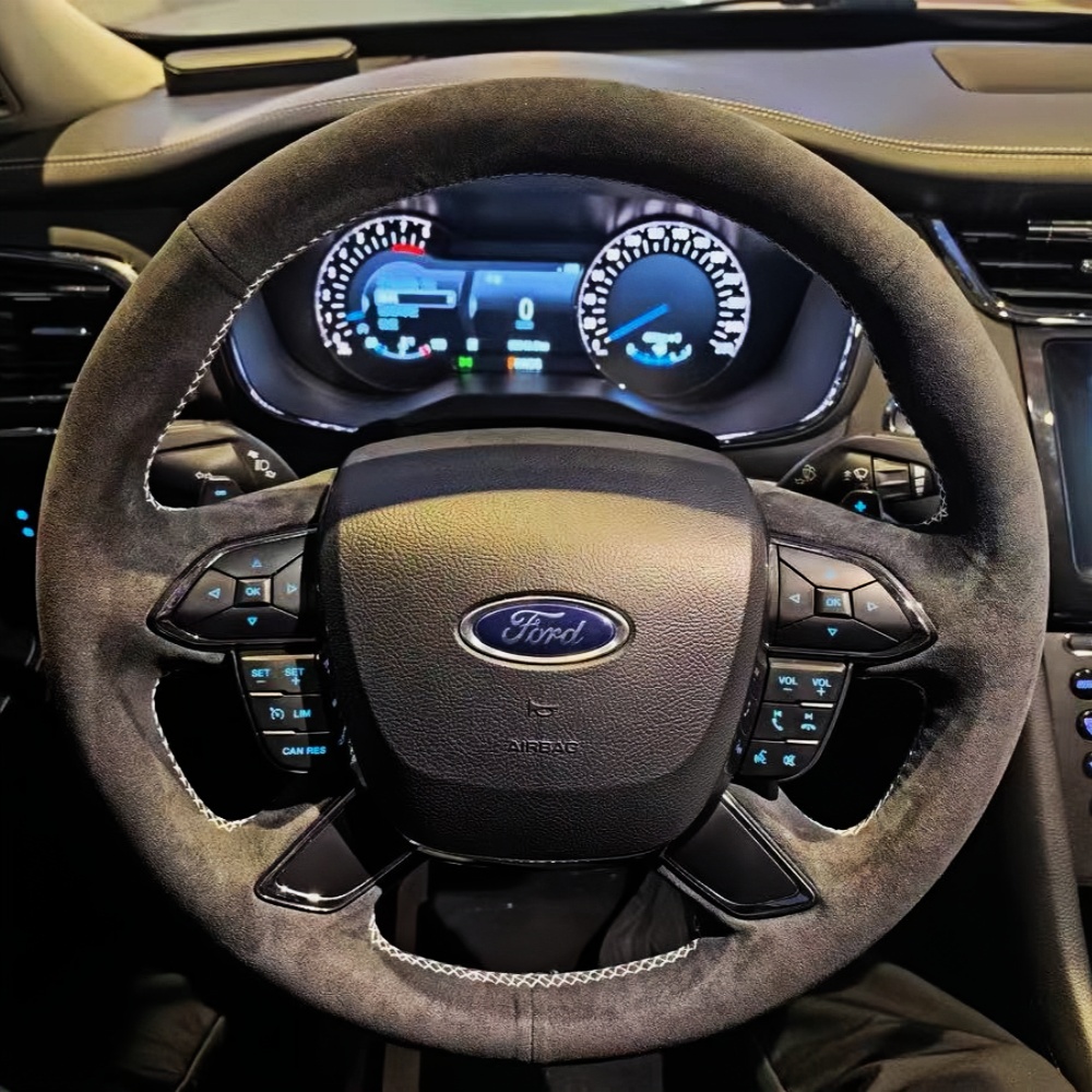 Car Steering Wheel Cover Anti Slip Breathable - Custom Car Steering Wheel Cover Hand