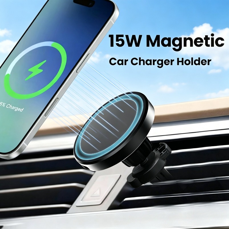 Magnetic Phone Holder For Car Vent - Car Air Vent Magnetic Phone Holder