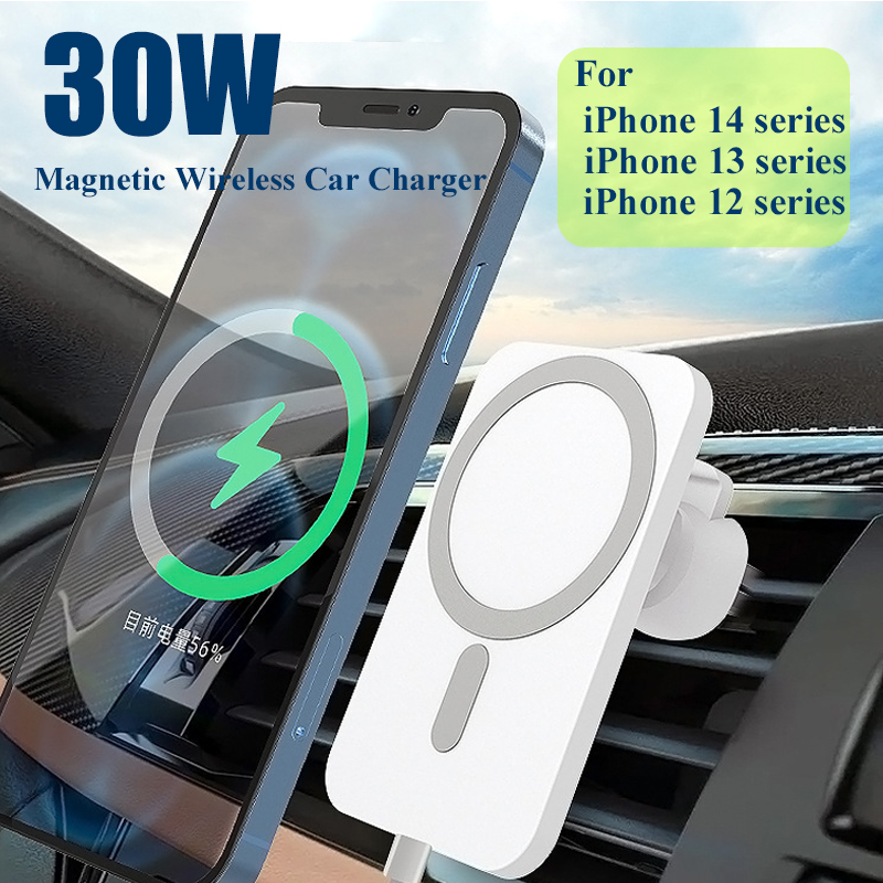 Wireless Car Charger Mount Fast Charging - Wireless Charger Magnetic Car phone Holder