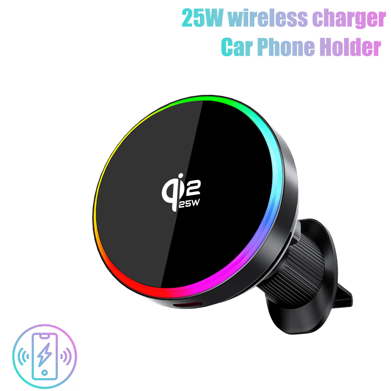Magnetic Phone Holder For Car Vent - Magnetic 25W Wireless Car Charger Air