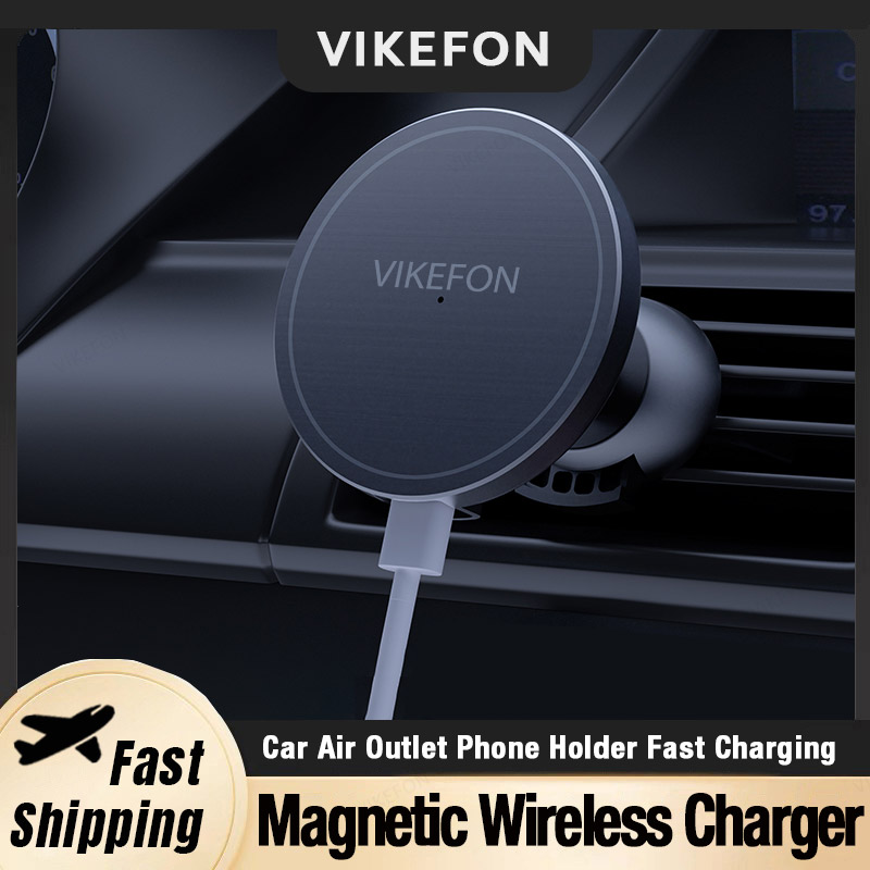 Wireless Car Charger Mount Fast Charging - Car Air Outlet Wireless Charger Phone