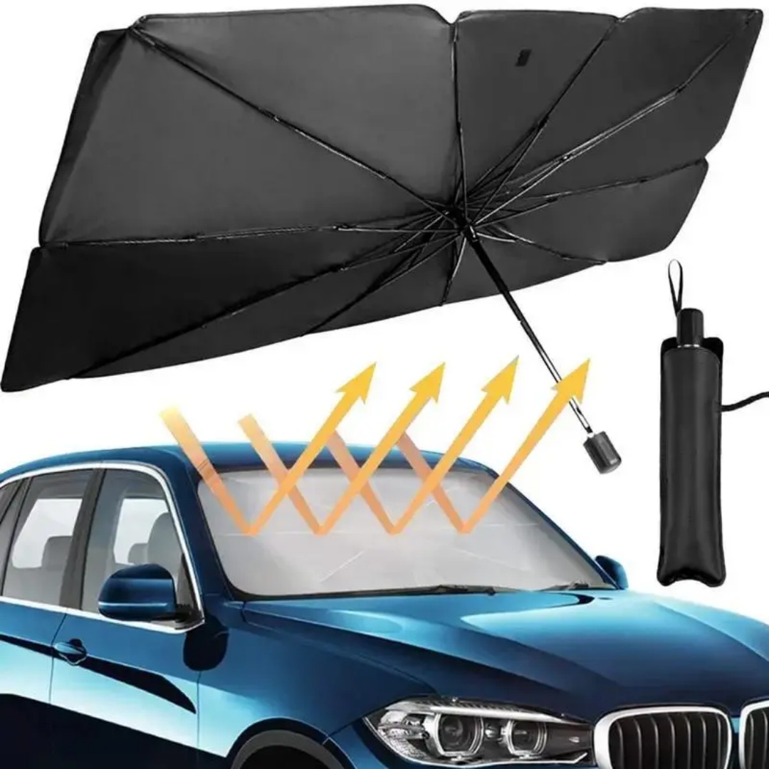 Windshield Sun Shade Umbrella, - Car Sunshade Windshield Umbrella Foldable ulasan dan harga