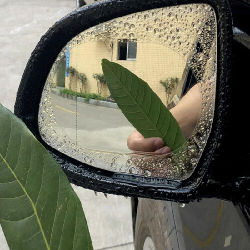 2/4pcs Universal Anti-Fog Anti - Anti Glare Car Rearview Mirror Film ulasan dan harga