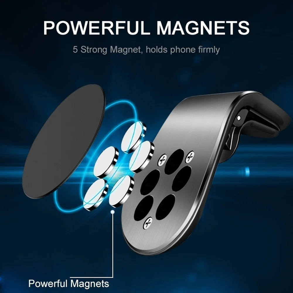 1PC Magnetic Car Phone Holder  - Magnetic Phone Holder For Car Vent ulasan dan harga