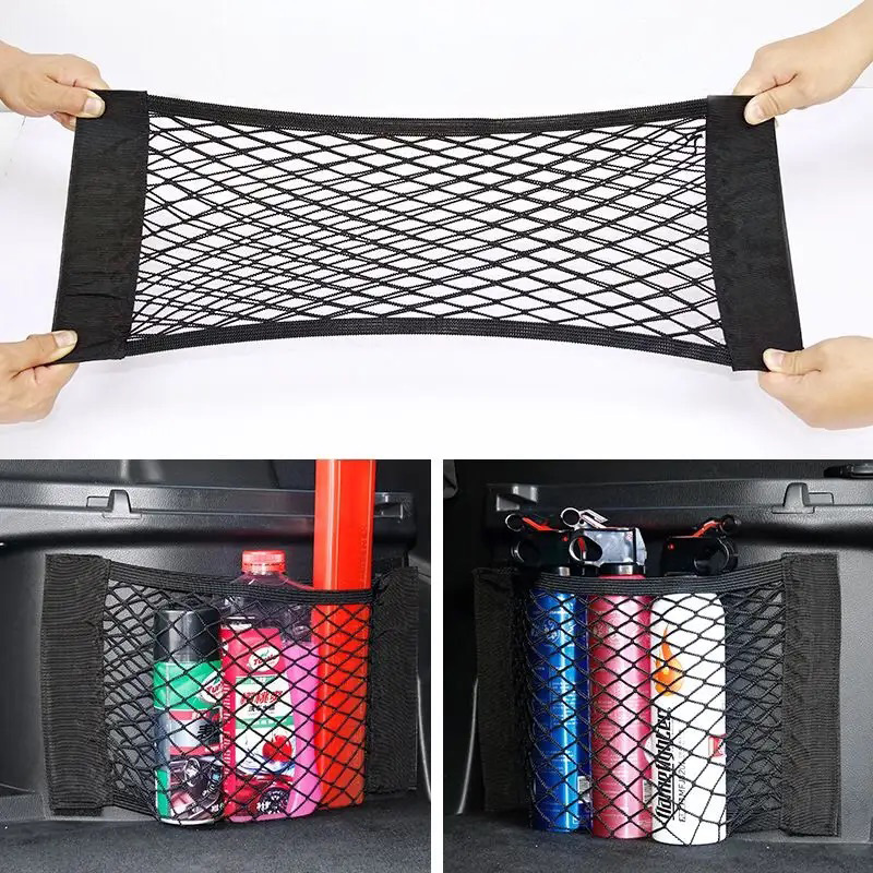 Car Back Rear Trunk Seat Elast - Car Trunk Organizer Foldable Storage Box ulasan dan harga