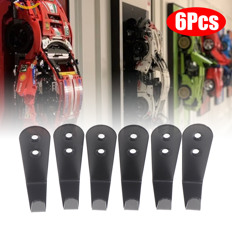 6Pcs/lot Goods Wall Mount Hook - Car Care ulasan dan harga