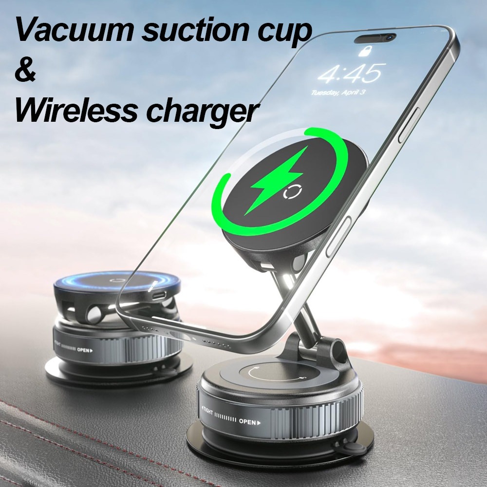 Car Magnetic Wireless Charger  - Wireless Car Charger Mount Fast Charging ulasan dan harga