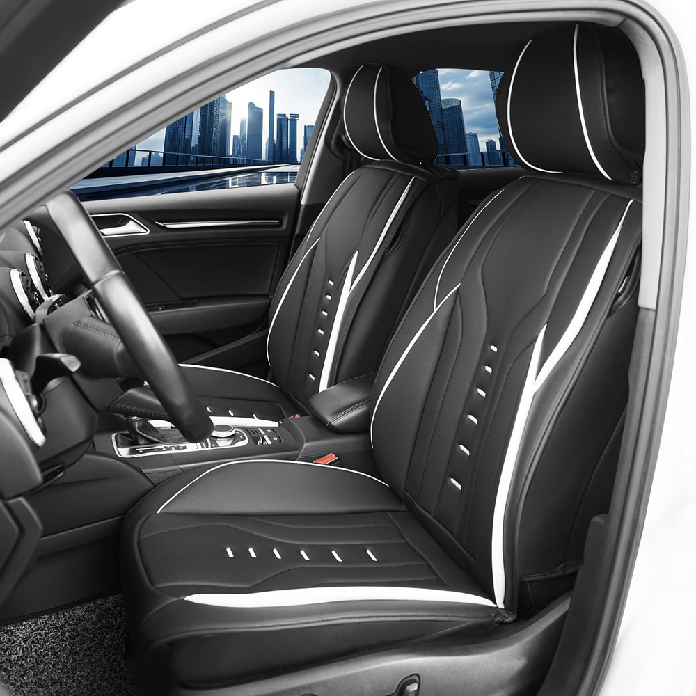 Luxury Universal Leather Car S - Leather Car Seat Covers Full Set Universal ulasan dan harga