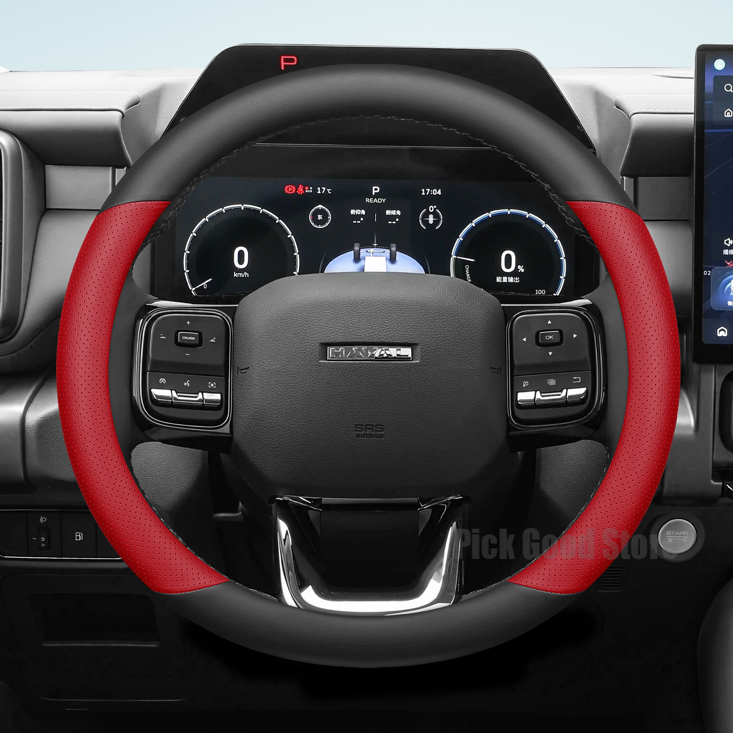 Leather Car Steering Wheel Cov - Car Steering Wheel Cover Anti Slip Breathable ulasan dan harga