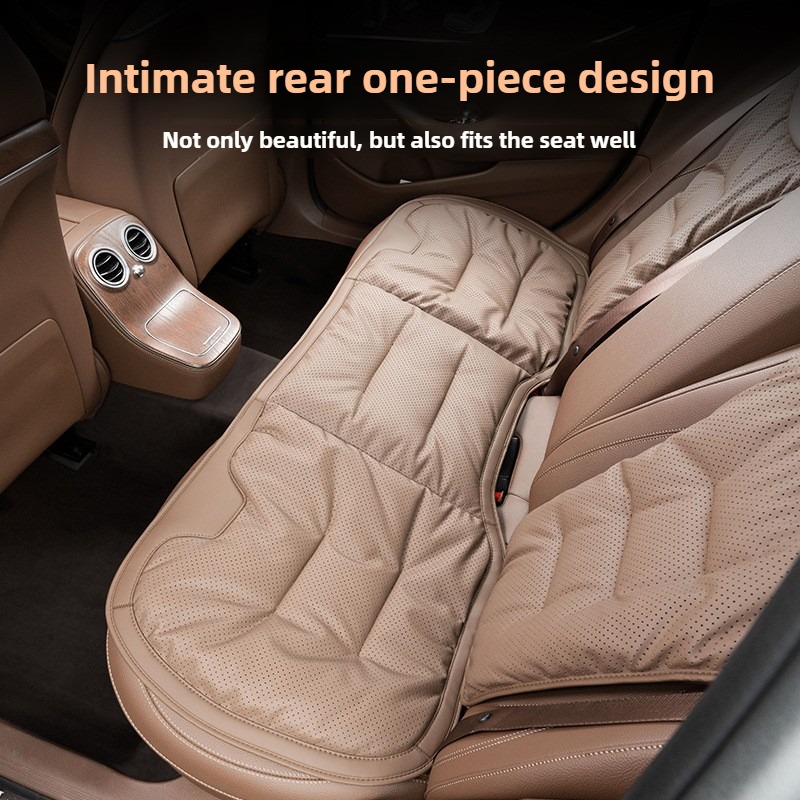 Soft Nappa Leather Car Seat Co - Leather Car Seat Covers Full Set Universal ulasan dan harga