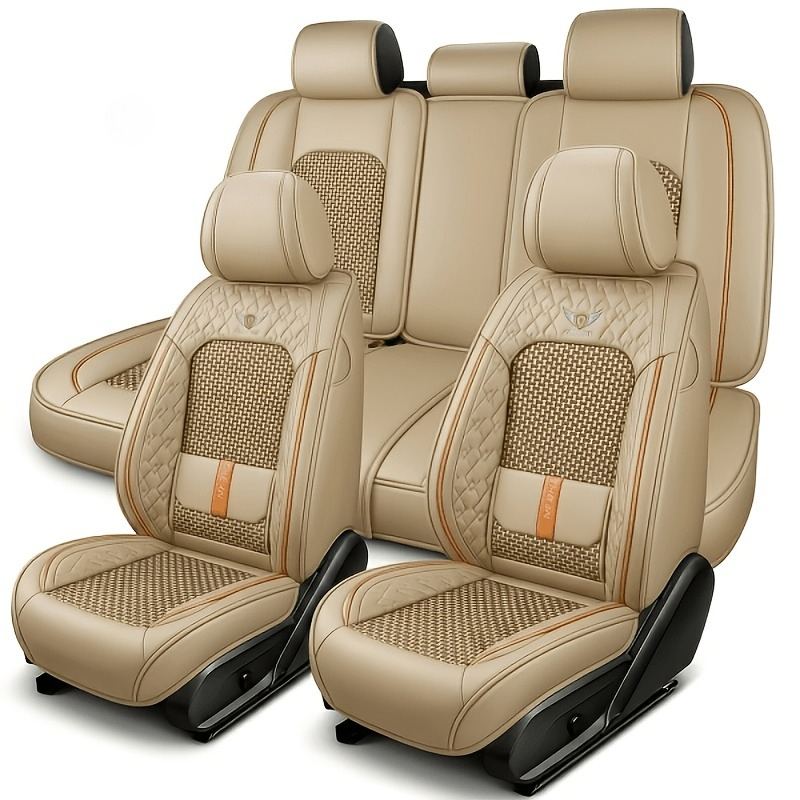 For peugeot 206 w205 honda jad - Leather Car Seat Covers Full Set Universal ulasan dan harga