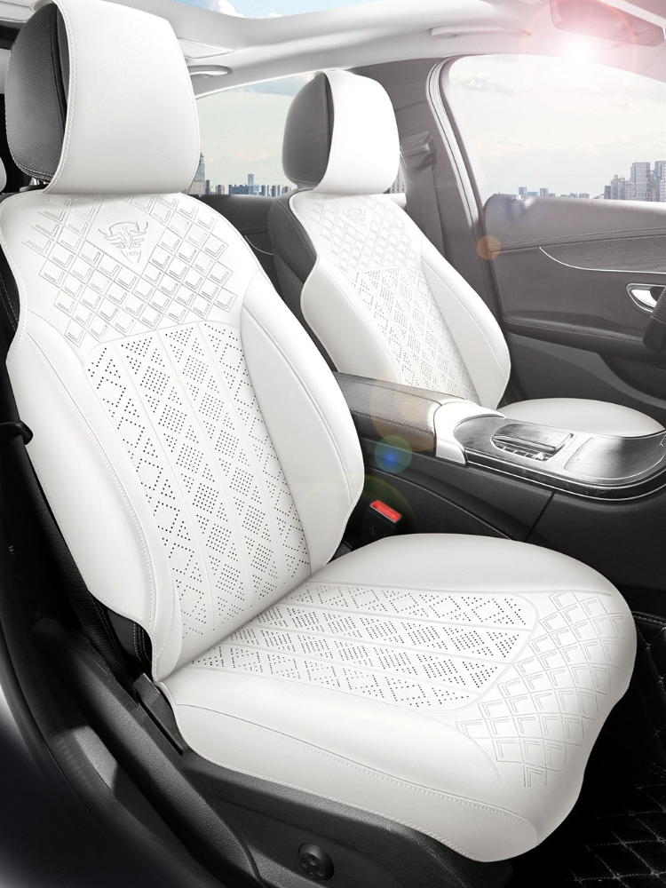 High Quality Leather Car Seat  - Leather Car Seat Covers Full Set Universal ulasan dan harga