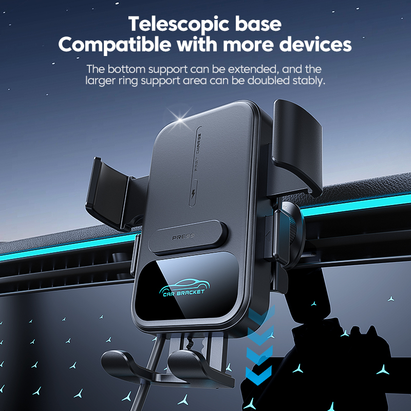 UYUXIO Air Vent Car Mount Phon - Wireless Car Charger Mount Fast Charging ulasan dan harga