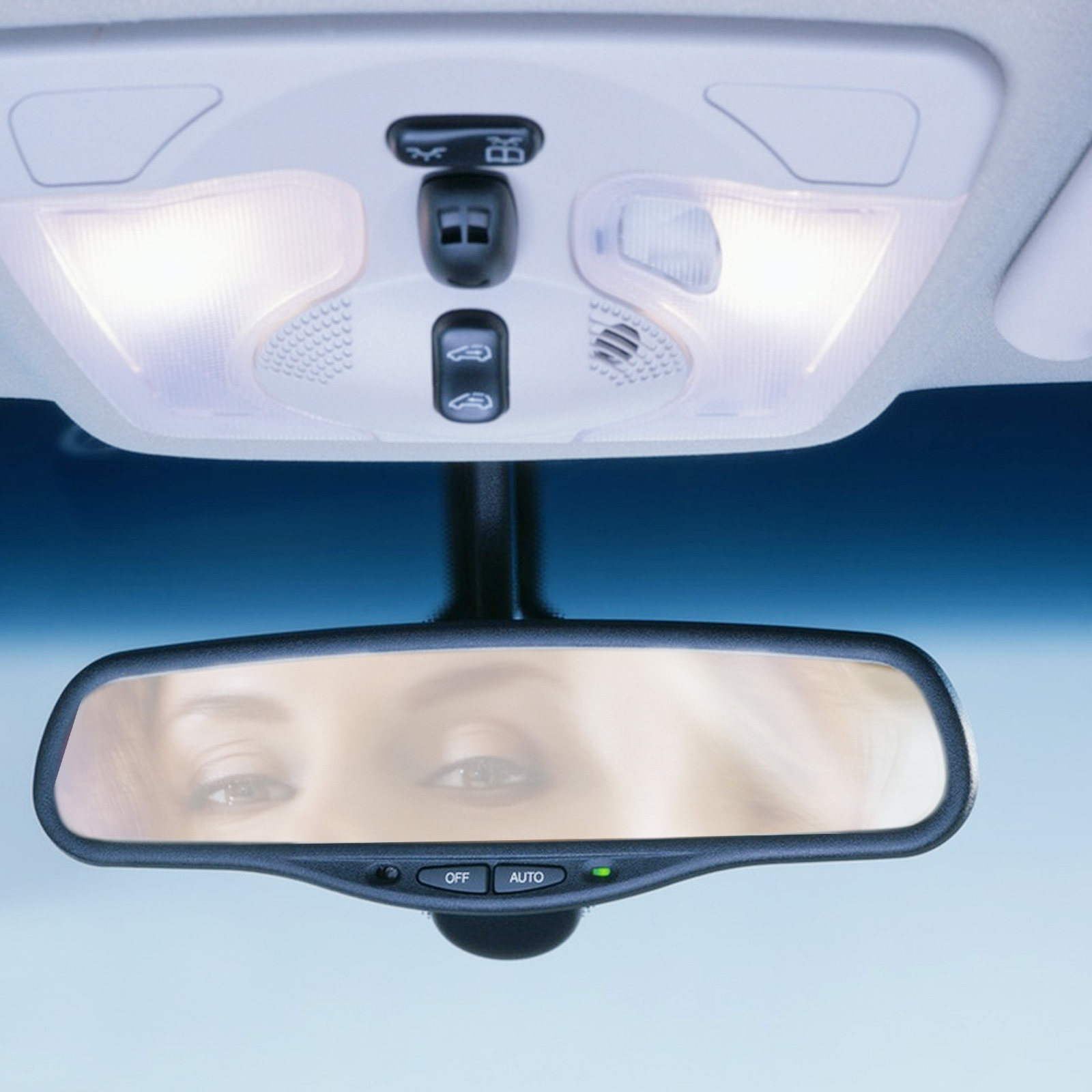 Rain For Car Universal Anti Fo - Anti Glare Car Rearview Mirror Film ulasan dan harga
