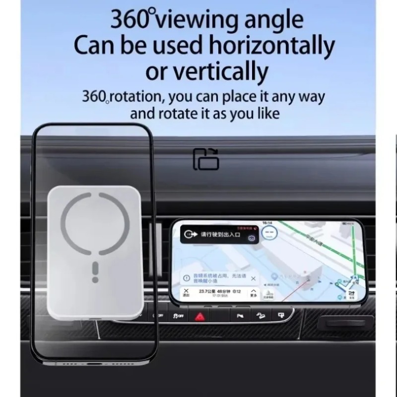 30W Magnetic Car Wireless Char - Wireless Car Charger Mount Fast Charging ulasan dan harga