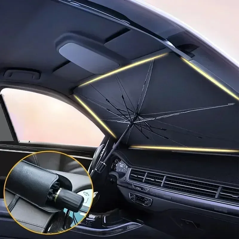 Car Foldable Front Windshield  - Car Sunshade Windshield Umbrella Foldable ulasan dan harga