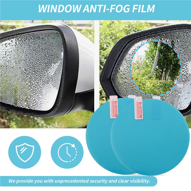 A10E-4Pcs Car Rearview Mirror  - Anti Glare Car Rearview Mirror Film ulasan dan harga