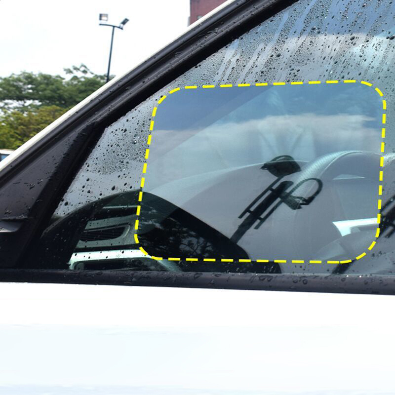 4Pcs Anti Fog Glare Rainproof  - Anti Glare Car Rearview Mirror Film ulasan dan harga