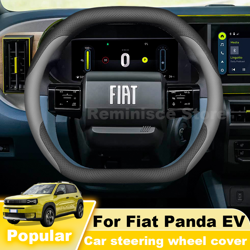 Leather Car Steering Wheel Cov - Car Steering Wheel Cover Anti Slip Breathable ulasan dan harga