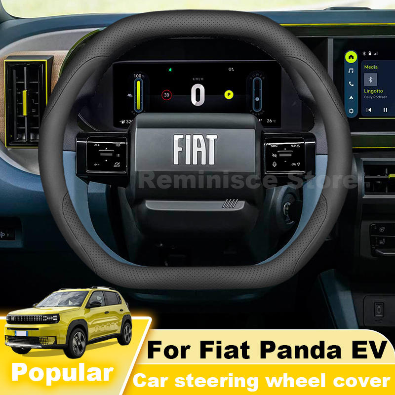 Leather Car Steering Wheel Cov - Car Steering Wheel Cover Anti Slip Breathable ulasan dan harga