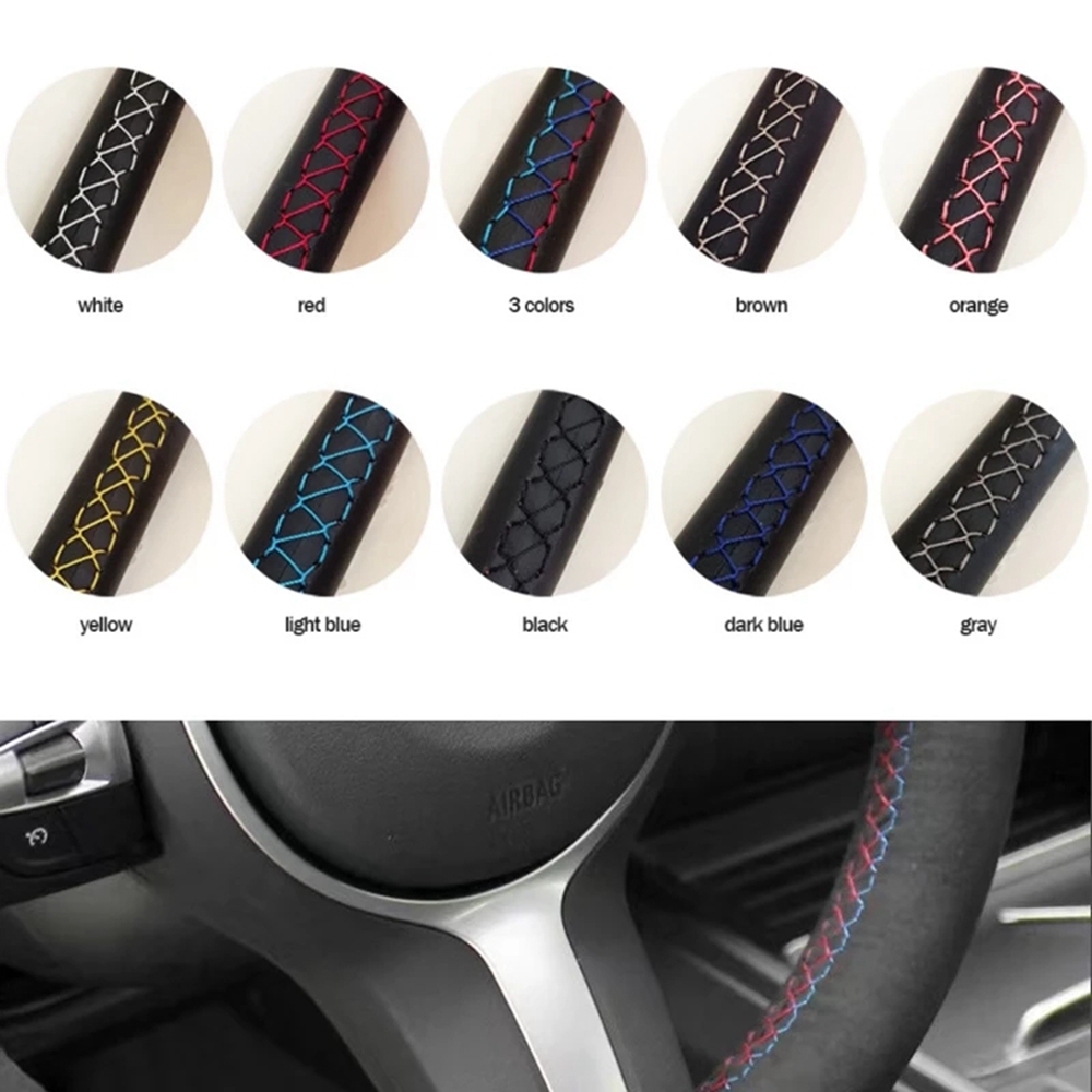 Customization Car Steering Whe - Car Steering Wheel Cover Anti Slip Breathable ulasan dan harga