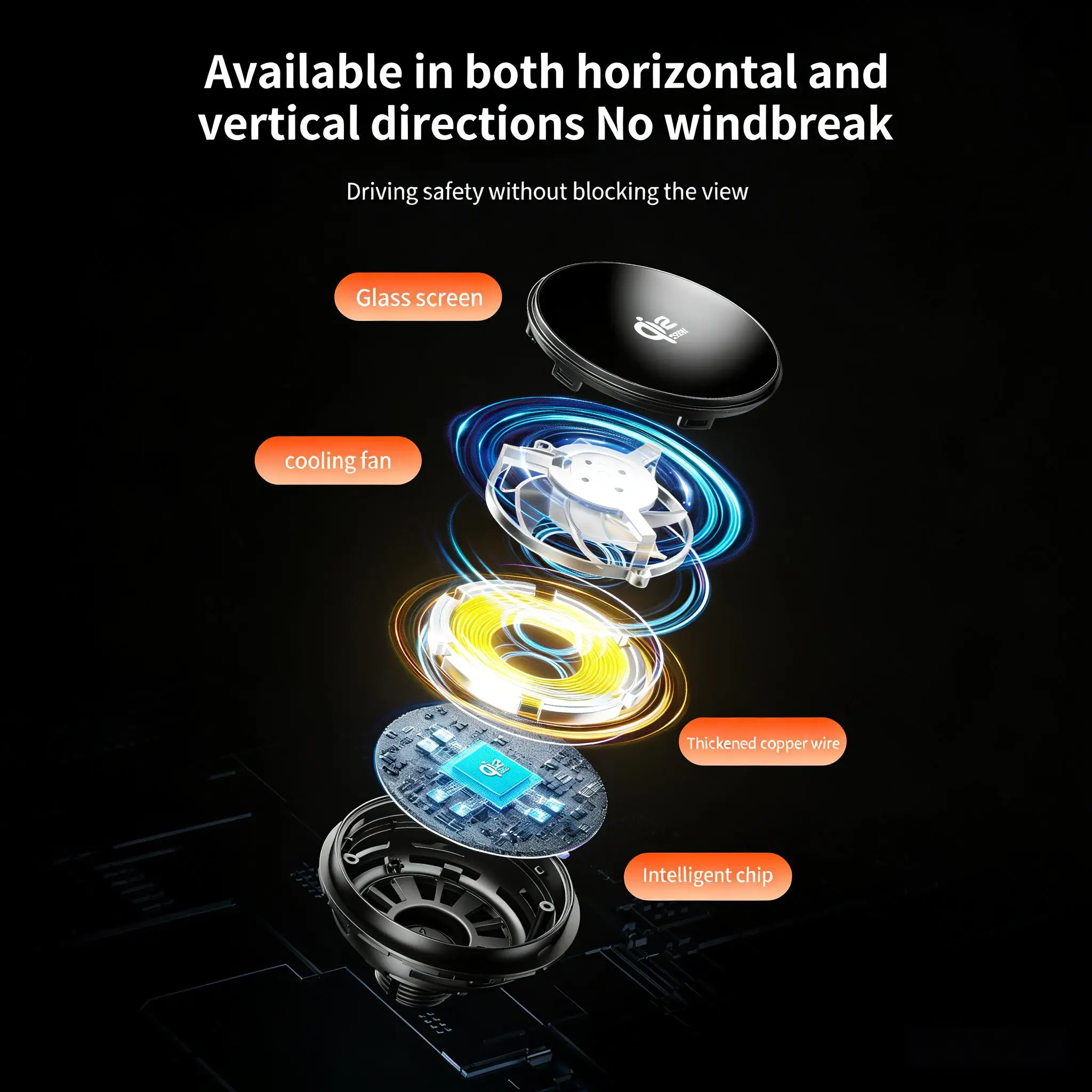 Magnetic 25W Wireless Car Char - Magnetic Phone Holder For Car Vent ulasan dan harga