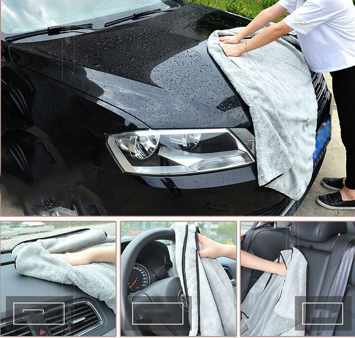Microfiber Car Wash Towels Dou - Microfiber Car Drying Towel Super Absorbent ulasan dan harga
