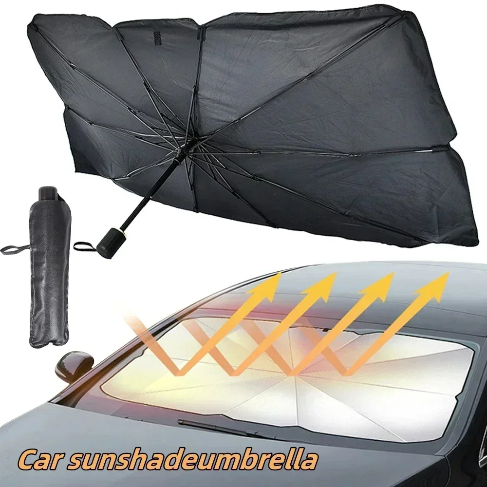 Car Windshield Sun Shade Umbre - Car Sunshade Windshield Umbrella Foldable ulasan dan harga