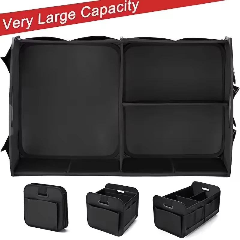Foldable Car Organizer Portabl - Car Trunk Organizer Foldable Storage Box ulasan dan harga