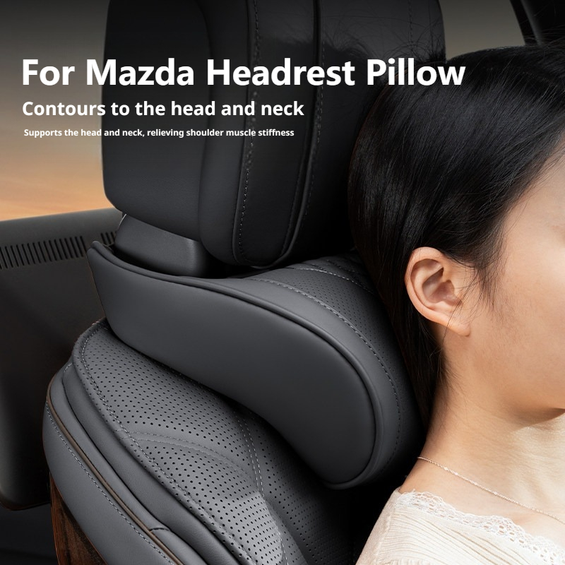 Memory Foam Nappa Leather, Car - Memory Foam Car Neck Pillow Lumbar Support ulasan dan harga