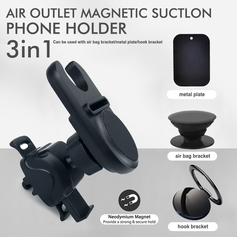 Magnetic Car Phone Holder, Uni - Magnetic Phone Holder For Car Vent ulasan dan harga