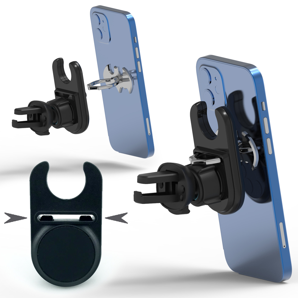 Magnetic Car Phone Holder, Uni - Magnetic Phone Holder For Car Vent ulasan dan harga