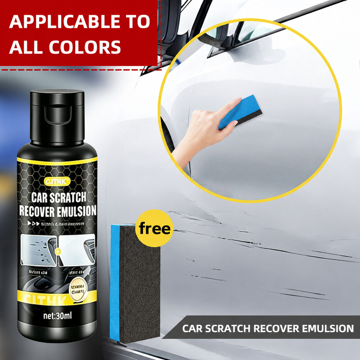 Car Scratch Remover Anti Scrat - Car Scratch Repair Polishing Wax Paste ulasan dan harga