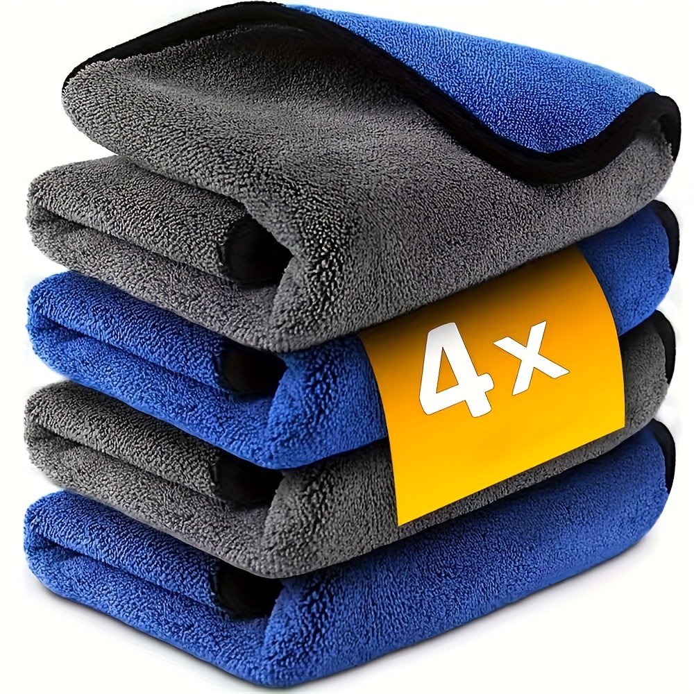 1-10pcs Microfiber Car Cleanin - Microfiber Car Drying Towel Super Absorbent ulasan dan harga