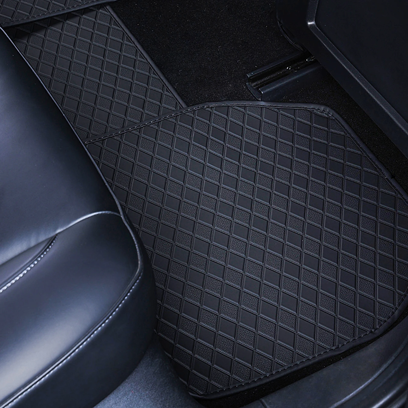 Car Floor Mats Full Set Univer - Car Floor Mats Universal Waterproof Leather ulasan dan harga
