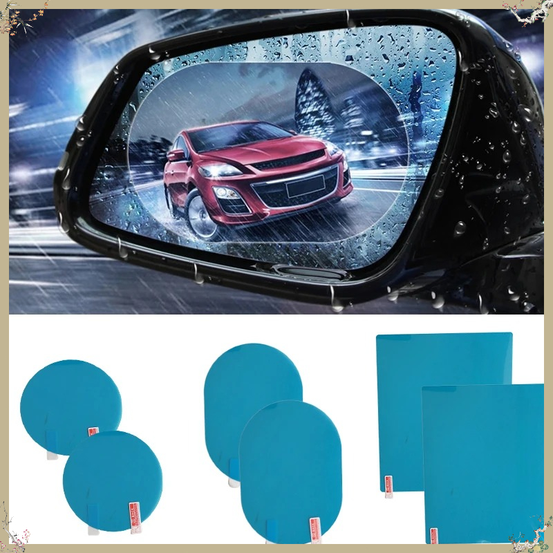 2Pcs Car Rearview Mirror Film  - Anti Glare Car Rearview Mirror Film ulasan dan harga