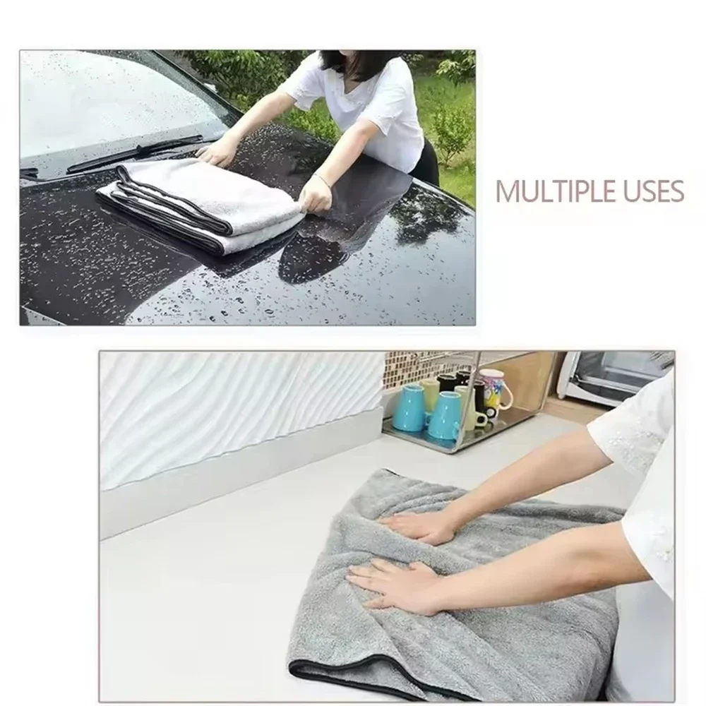 Microfiber Towel Car Wash Acce - Microfiber Car Drying Towel Super Absorbent ulasan dan harga