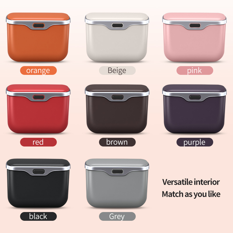 Car trash can with creative li - Waterproof Car Trash Can With Lid ulasan dan harga