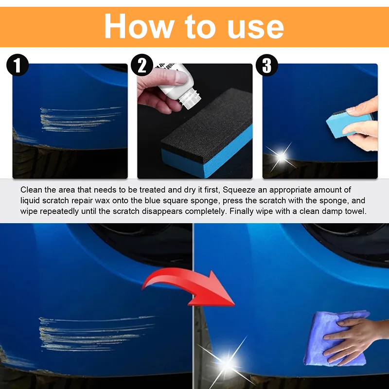 Car Scratch Remover Paint Care - Car Scratch Repair Polishing Wax Paste ulasan dan harga