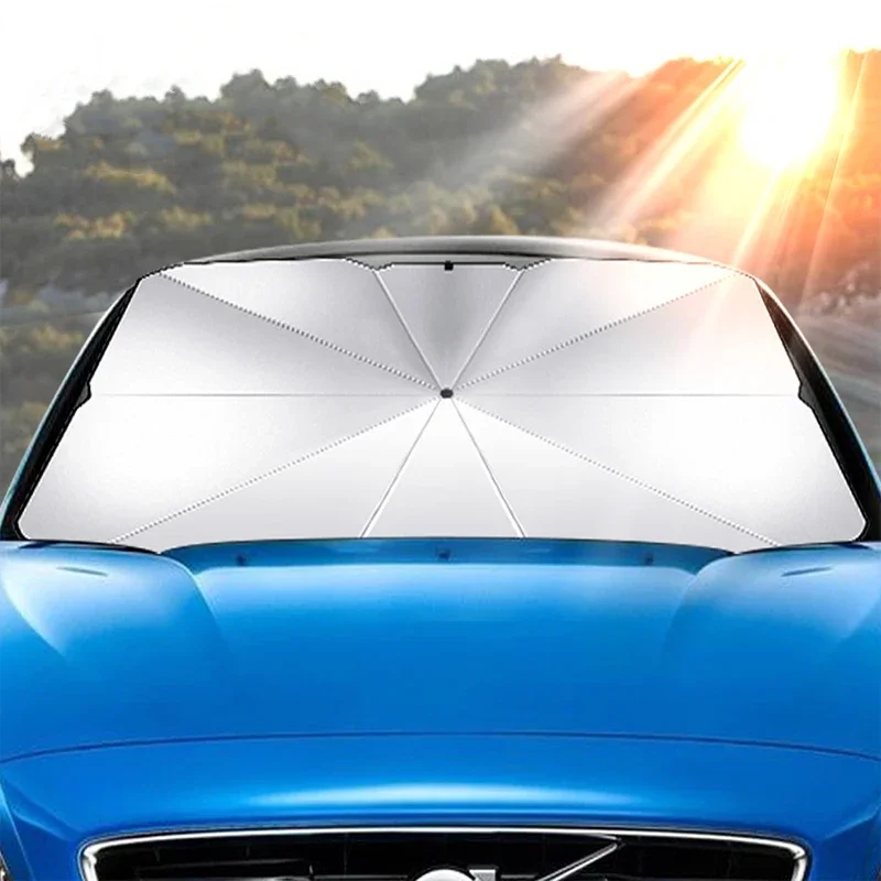Car Windshield Sunshade, Umbre - Car Sunshade Windshield Umbrella Foldable ulasan dan harga