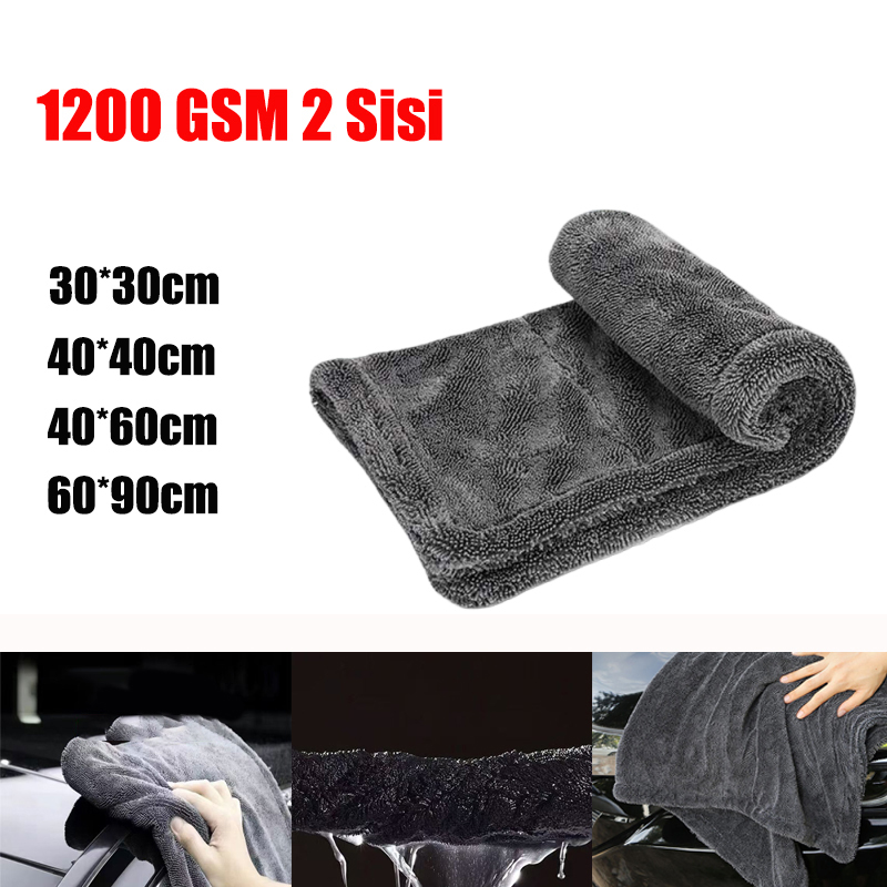 [CA2] Microfiber Drying Towel  - Microfiber Car Drying Towel Super Absorbent ulasan dan harga