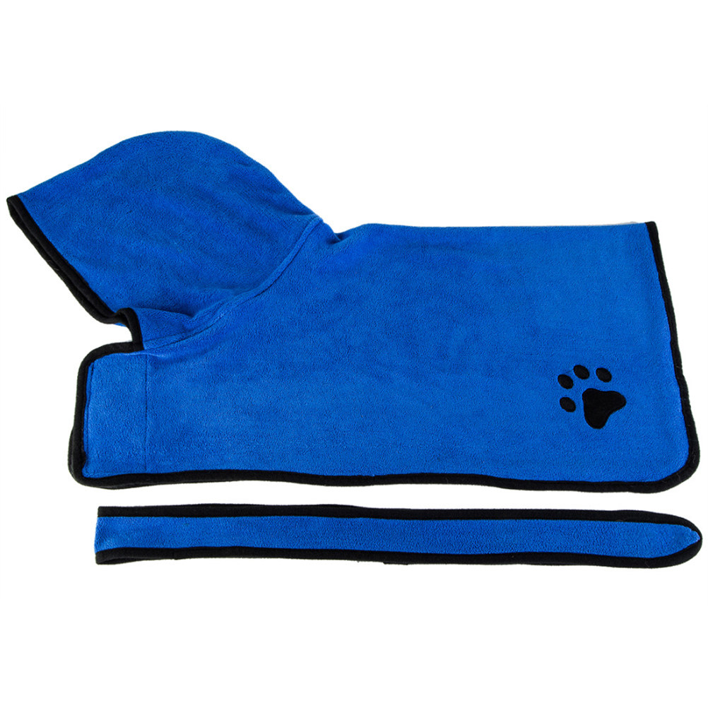 Microfiber Pet Bath Robe Dog T - Microfiber Car Drying Towel Super Absorbent ulasan dan harga