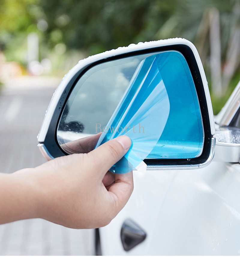 2pcs Rearview Mirror Rainproof - Anti Glare Car Rearview Mirror Film ulasan dan harga