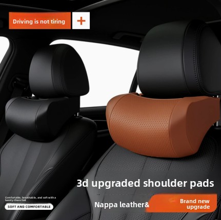 Memory Foam Car Neck Pillow PU - Memory Foam Car Neck Pillow Lumbar Support ulasan dan harga