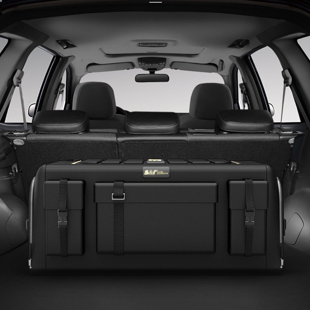 Universal Car Trunk Organizer  - Car Trunk Organizer Foldable Storage Box ulasan dan harga