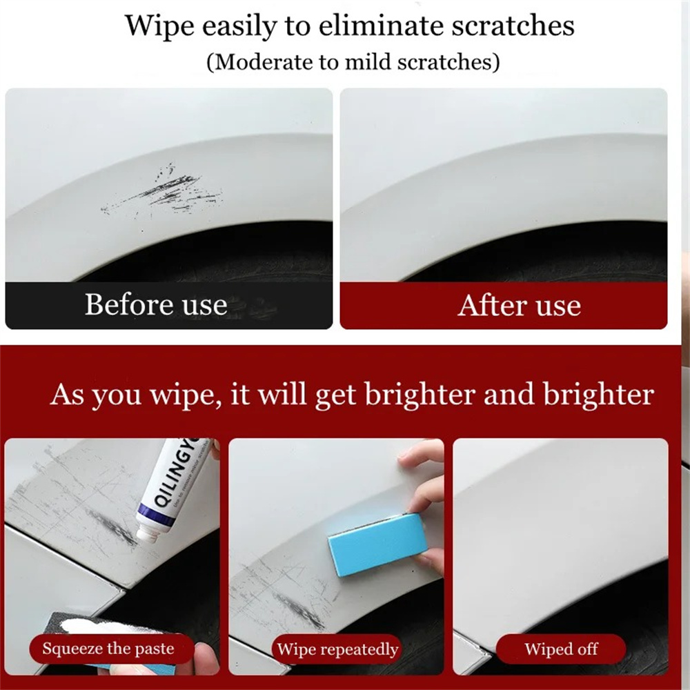 Car Scratch Repair Wax Kit Gri - Car Scratch Repair Polishing Wax Paste ulasan dan harga